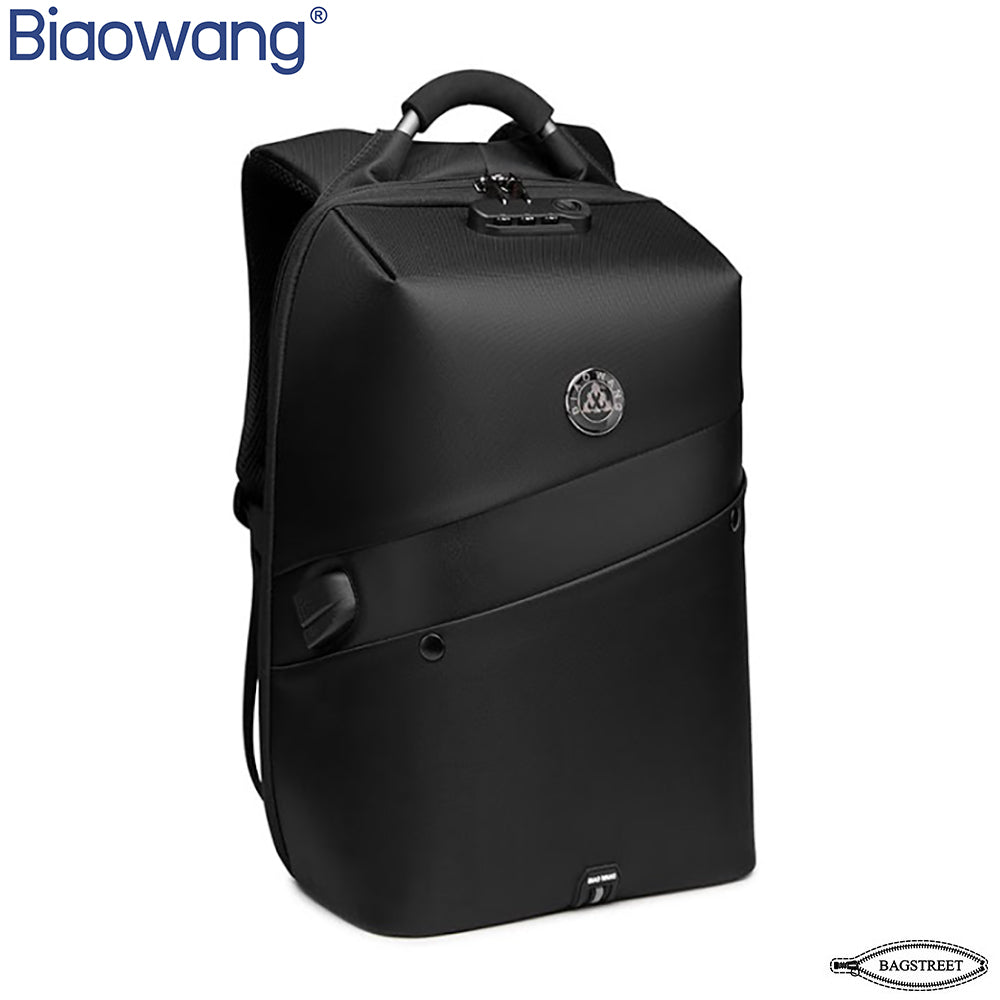 Biaowang 15.6″ Premium Quality Antitheft Waterproof Laptop Backpack with Charging and Headphone Ports – ZBP1058