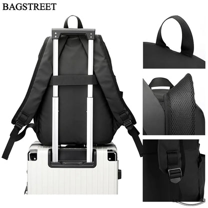 BAGSTREET Fashion Trendy 15.6" Laptop Backpack with USB Port (BS-109)