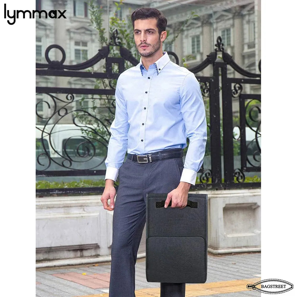 Lynmax Shockproof Laptop Sleeve for MacBook Pro 14/16 & 13.3-15.6" Laptops | Water-Repellent Protective Case with Handle & Pockets