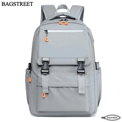 BAGSTREET Fashion Trendy 15.6" Laptop Backpack with USB Port (BS-109)