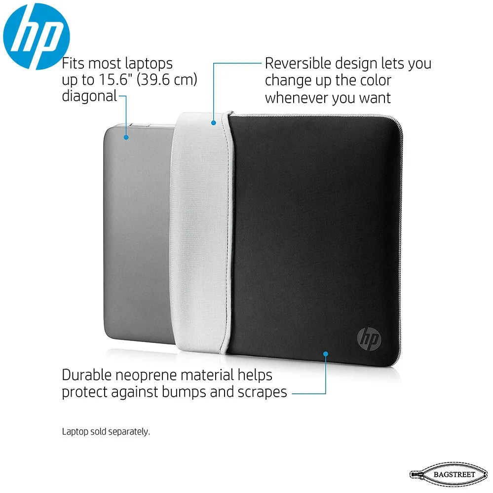 HP 15.6 Inch Reversible Neoprene Sleeve for Laptop/Chromebook/Mac - Multicolor
