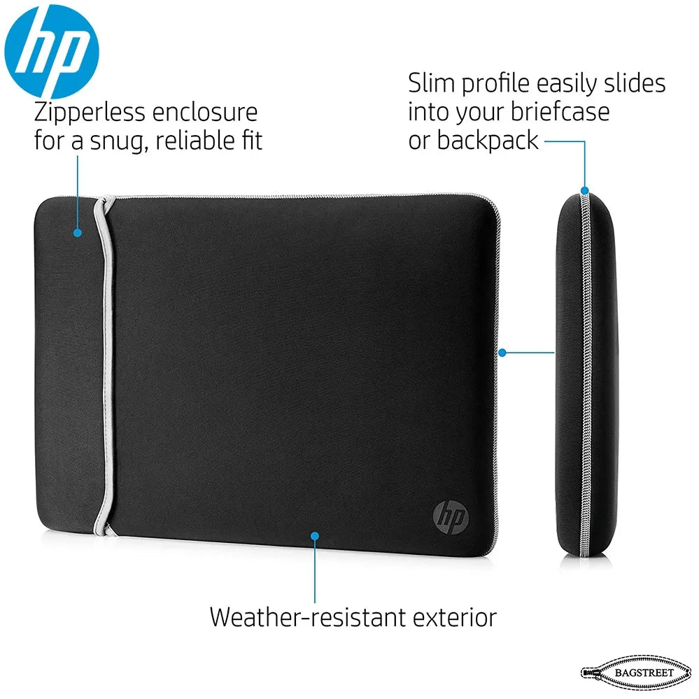 HP 15.6 Inch Reversible Neoprene Sleeve for Laptop/Chromebook/Mac - Multicolor