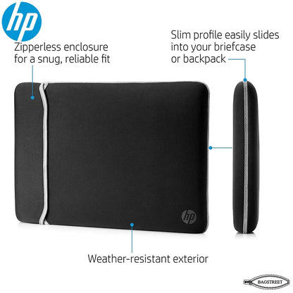 HP 15.6 Inch Reversible Neoprene Sleeve for Laptop/Chromebook/Mac - Multicolor