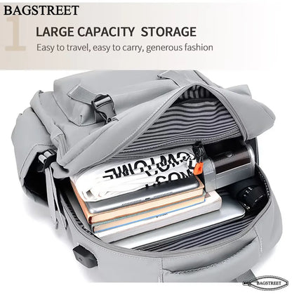 BAGSTREET Fashion Trendy 15.6" Laptop Backpack with USB Port (BS-109)