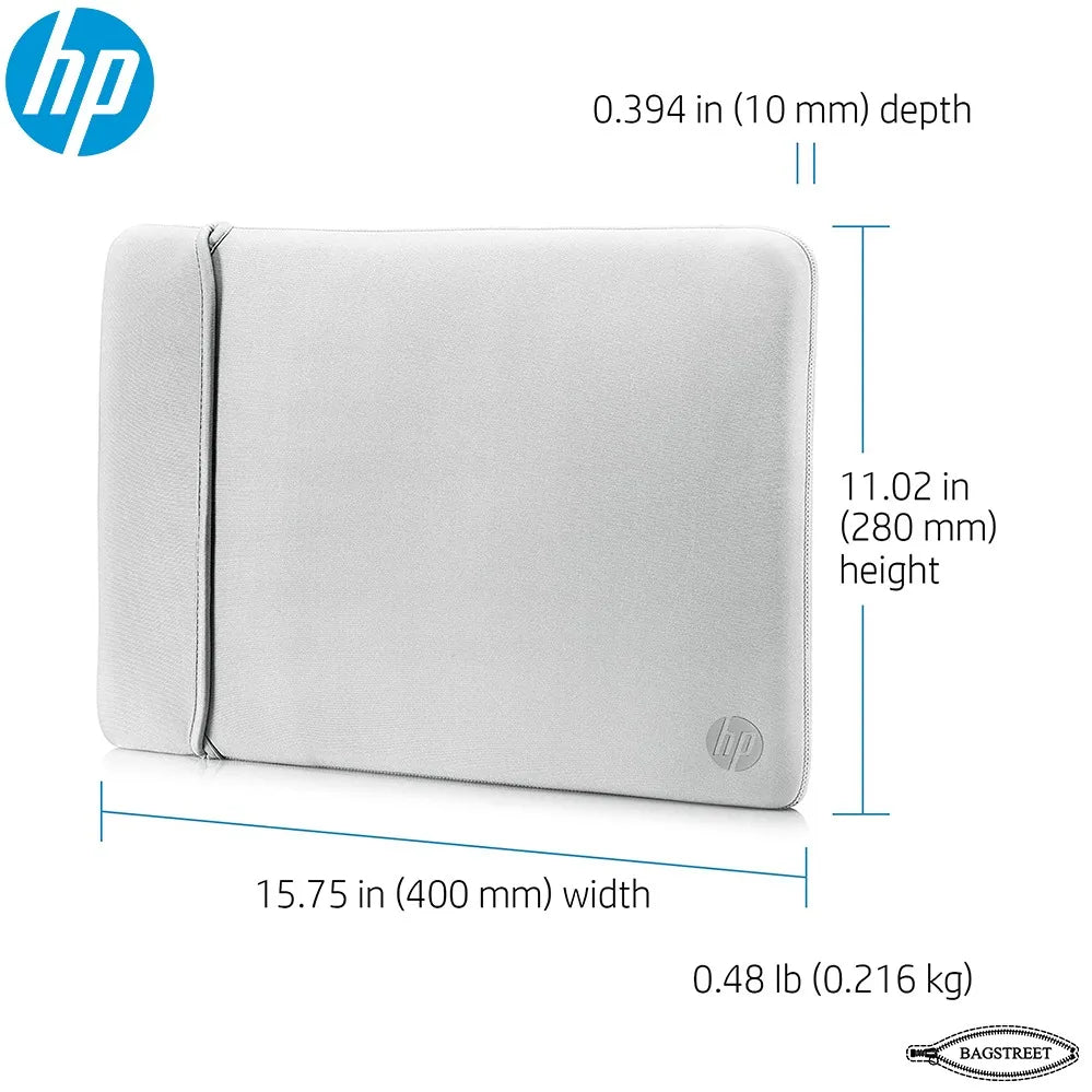HP 15.6 Inch Reversible Neoprene Sleeve for Laptop/Chromebook/Mac - Multicolor