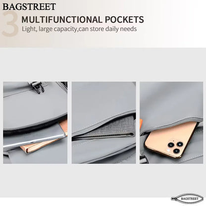 BAGSTREET Fashion Trendy 15.6" Laptop Backpack with USB Port (BS-109)