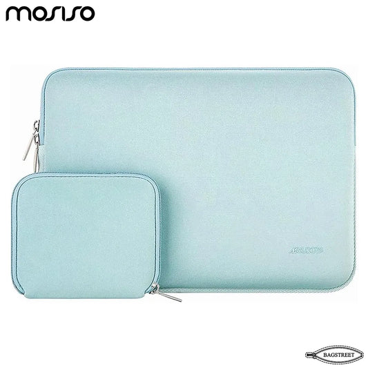 MOSISO 11.6-13.3-14 inch Laptop Sleeve for MacBook Pro 11,13,14 (2021-2024), MacBook Air, and Notebooks – Neoprene Bag with Accessory Case