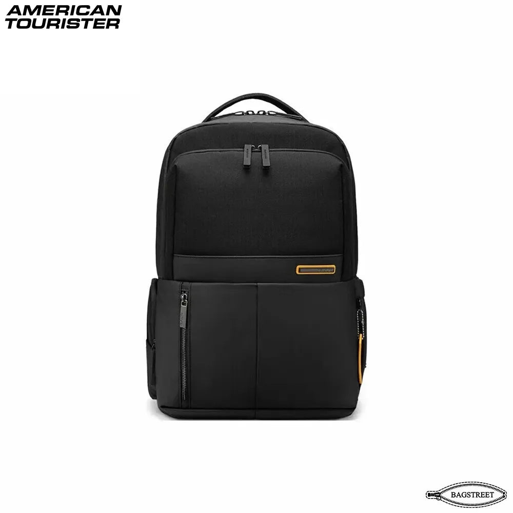 American Tourister Brano I 16" Laptop Backpack for Men & Women Business, Office & Travel Backpack – Black