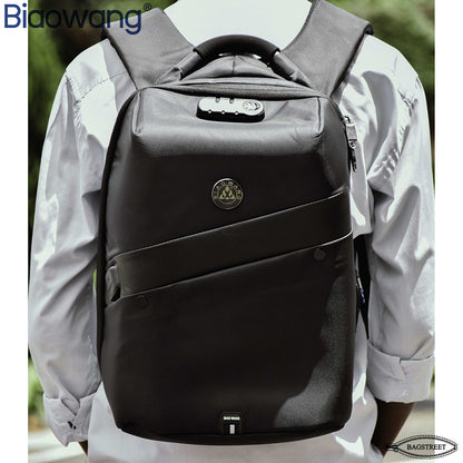 Biaowang 15.6″ Premium Quality Antitheft Waterproof Laptop Backpack with Charging and Headphone Ports – ZBP1058