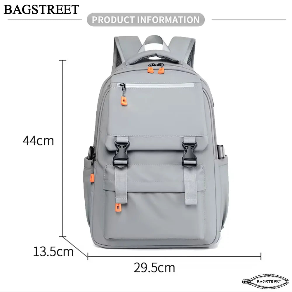 BAGSTREET Fashion Trendy 15.6" Laptop Backpack with USB Port (BS-109)