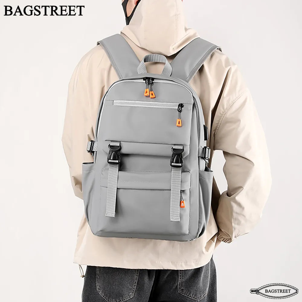 BAGSTREET Fashion Trendy 15.6" Laptop Backpack with USB Port (BS-109)