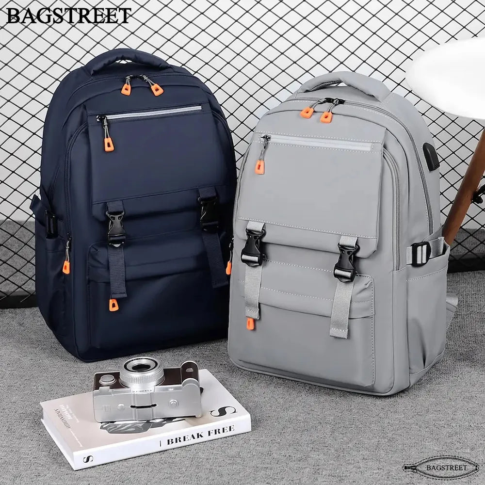 BAGSTREET Fashion Trendy 15.6" Laptop Backpack with USB Port (BS-109)