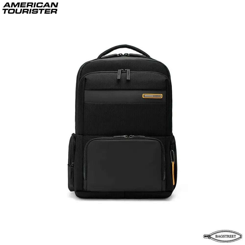 American Tourister Brano II 16" Laptop Backpack Multi-Compartment College & Business Bag (Black)