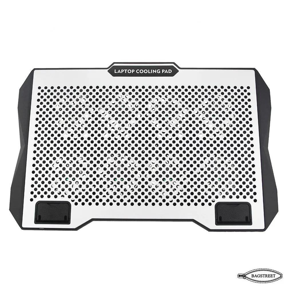 S608 Cooling Pad For 14-17 Inch Gaming Laptop Notebook Cooler with 8 large Quiet Fans Laptop Stand with Phone Holder USB Powered Adjustable Speed Adjustable Mounts Stand with RGB LED Lights
