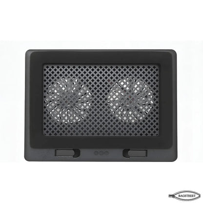 S700 RGB Gaming Laptop Cooling Pad Professional Blower Style Cooler with Dual 14cm High-Speed Fans, 7 Adjustable Height Levels, 10 RGB Lighting Modes, and Dual USB Ports Compatible with 13.3 to 17.3 Laptops