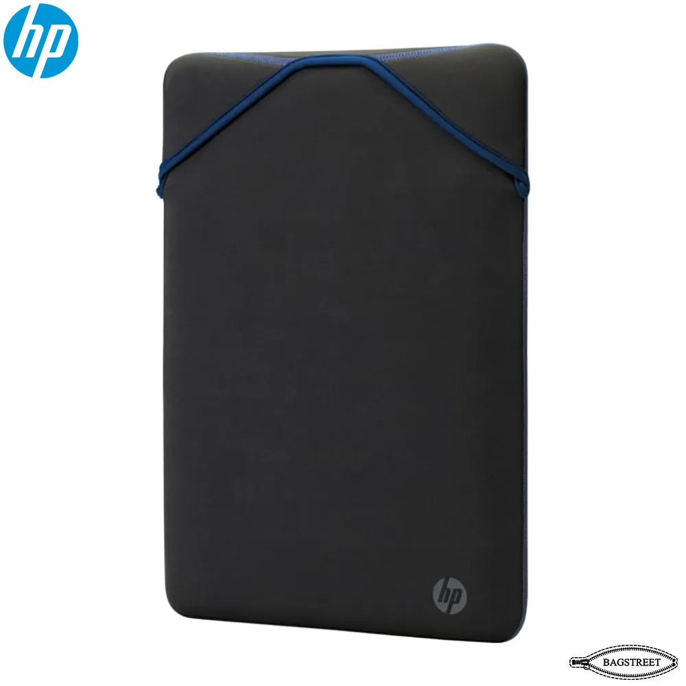 HP Reversible 15.6" Laptop Protective Sleeve - Durable Neoprene Case (Black & Blue) - 2F1X7AA