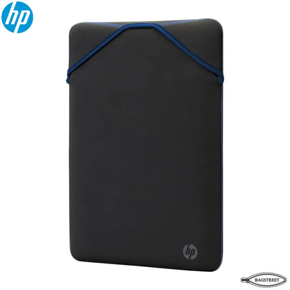 HP Reversible 15.6" Laptop Protective Sleeve - Durable Neoprene Case (Black & Blue) - 2F1X7AA