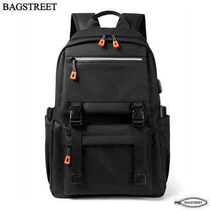 BAGSTREET Fashion Trendy 15.6" Laptop Backpack with USB Port (BS-109)