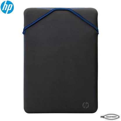 HP Reversible 15.6" Laptop Protective Sleeve - Durable Neoprene Case (Black & Blue) - 2F1X7AA
