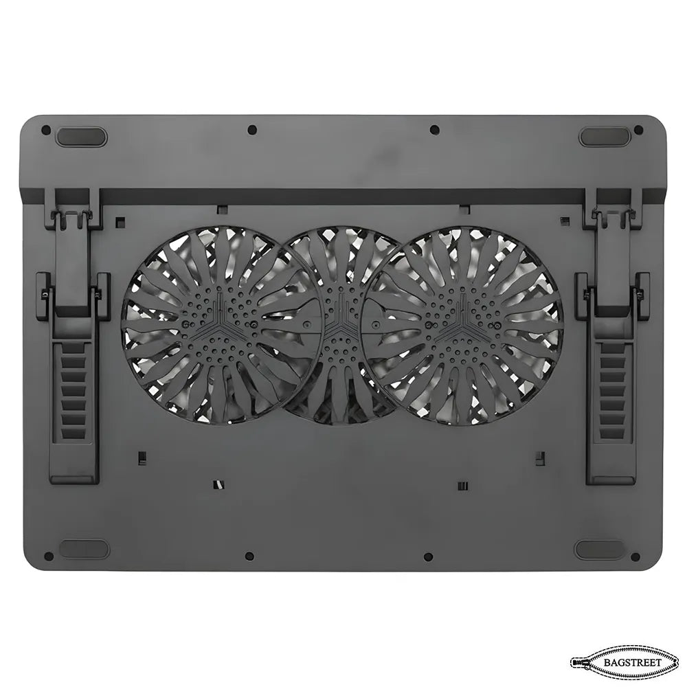 S700 RGB Gaming Laptop Cooling Pad Professional Blower Style Cooler with Dual 14cm High-Speed Fans, 7 Adjustable Height Levels, 10 RGB Lighting Modes, and Dual USB Ports Compatible with 13.3 to 17.3 Laptops