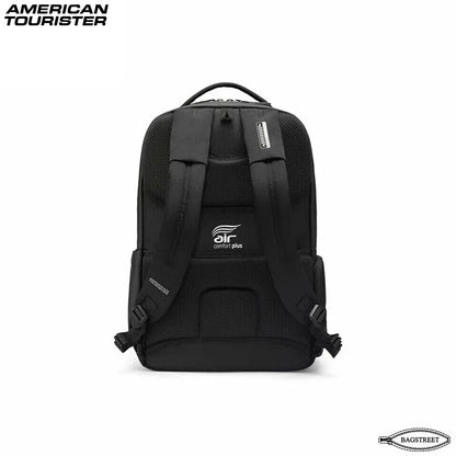 American Tourister Brano I 16" Laptop Backpack for Men & Women Business, Office & Travel Backpack – Black
