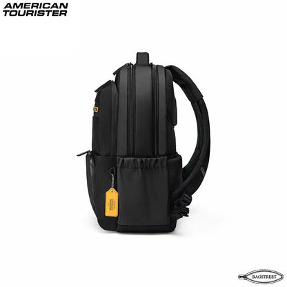 American Tourister Brano II 16" Laptop Backpack Multi-Compartment College & Business Bag (Black)