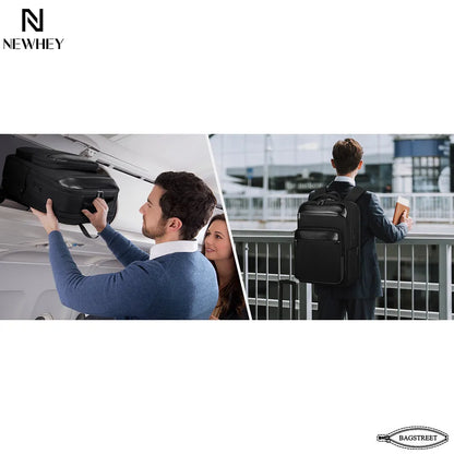 NEWHEY 15.6" Business Laptop Backpack – 40L, TSA Approved, USB-C