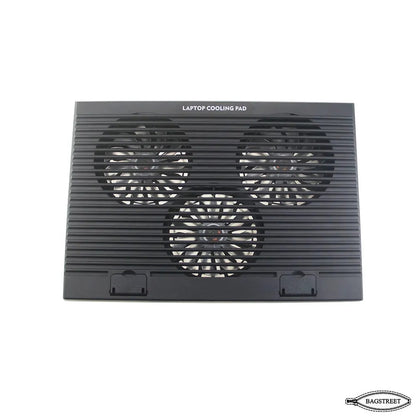 CP253 RGB Gaming Laptop Cooling Pad - Triple 14cm Silent Fans, Adjustable Height Stand & Ergonomic Design for 12-17.3 Inch Notebooks (USB Powered)