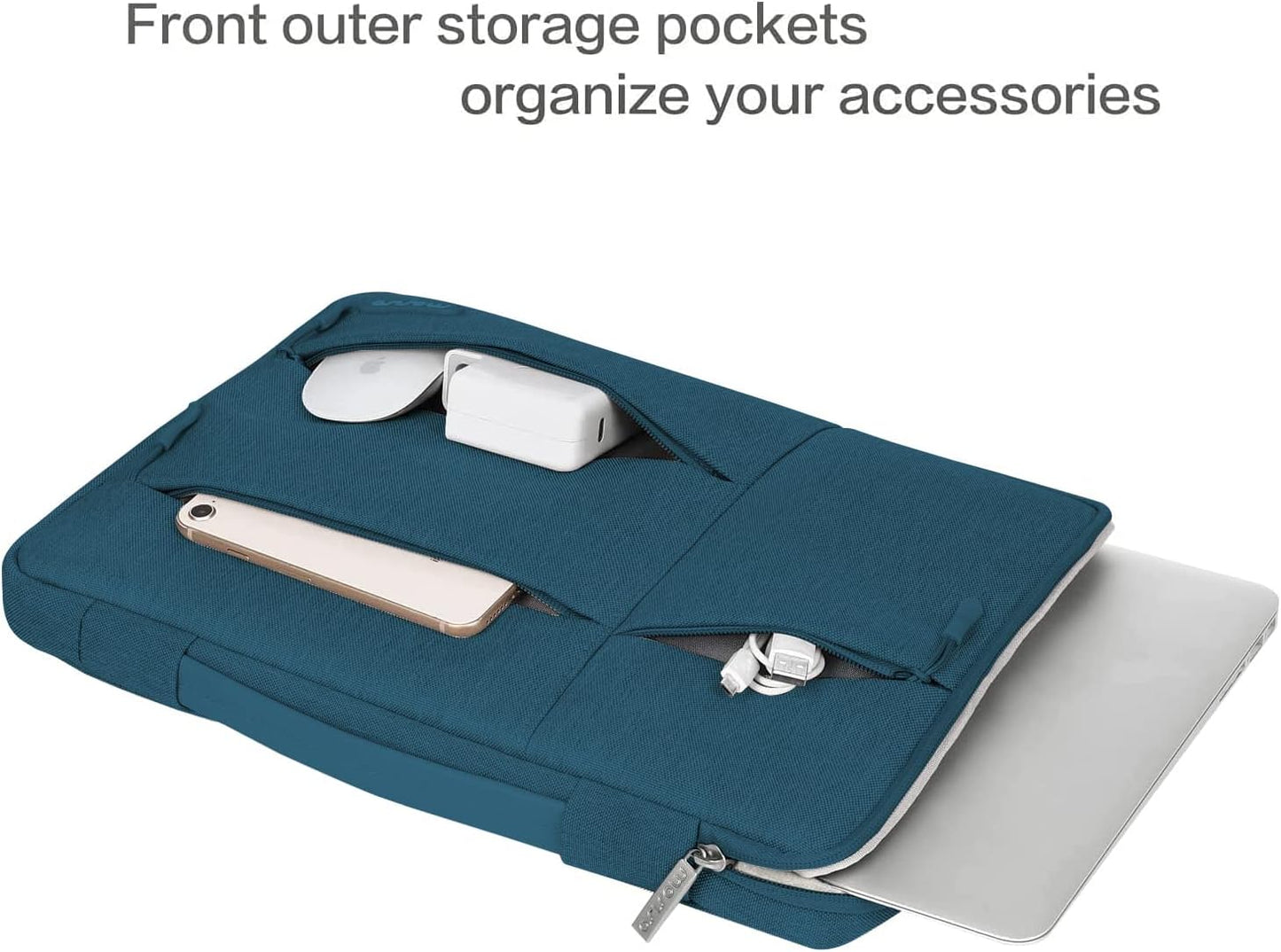 MOSISO Blue multipocket sleeve