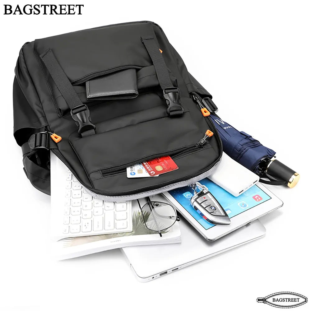 BAGSTREET Fashion Trendy 15.6" Laptop Backpack with USB Port (BS-109)