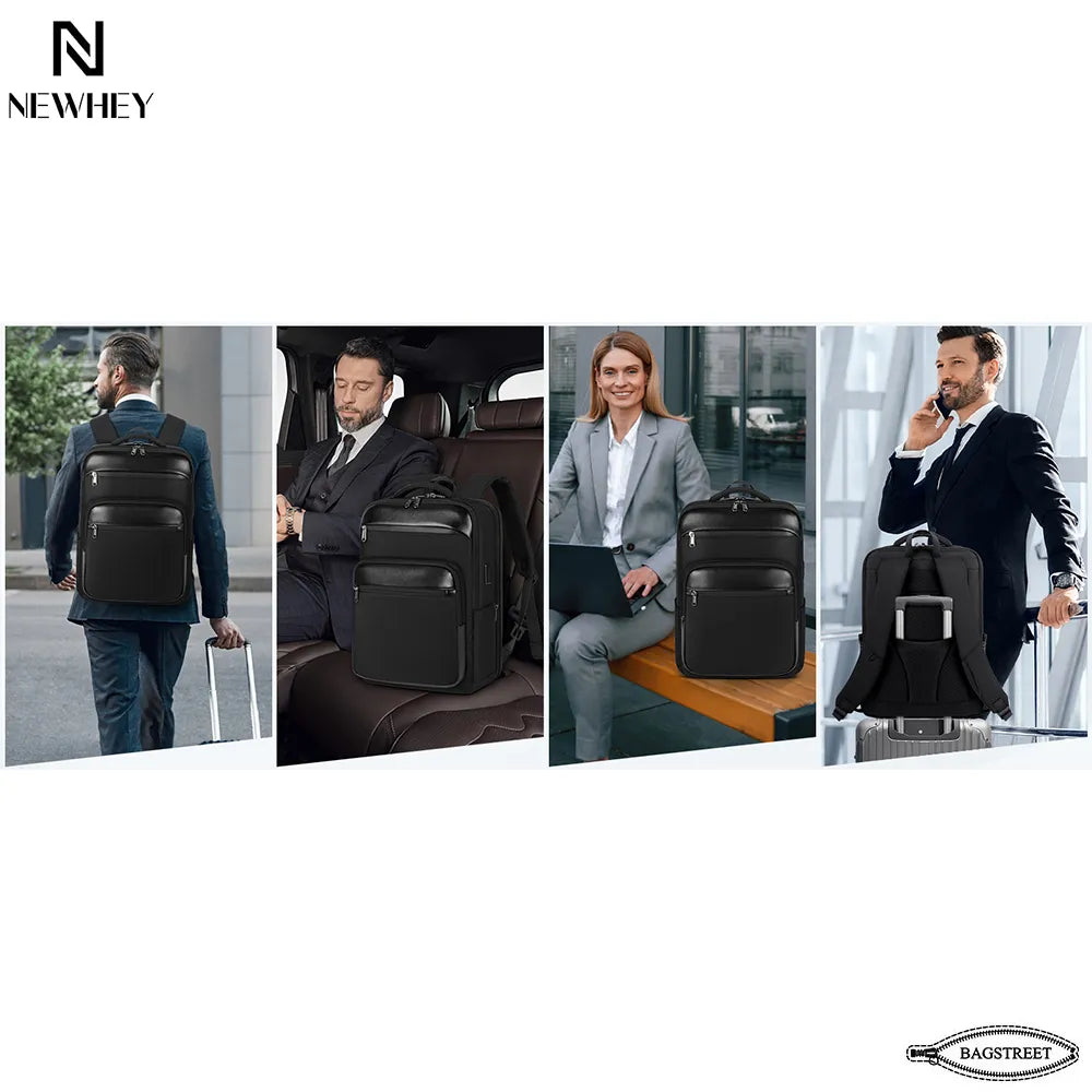 NEWHEY 15.6" Business Laptop Backpack – 40L, TSA Approved, USB-C