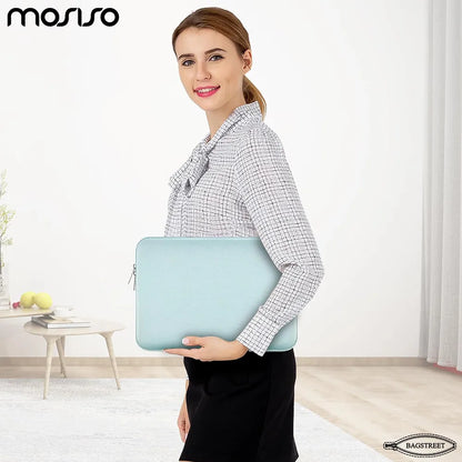 MOSISO 11.6-13.3-14 inch Laptop Sleeve for MacBook Pro 11,13,14 (2021-2024), MacBook Air, and Notebooks – Neoprene Bag with Accessory Case