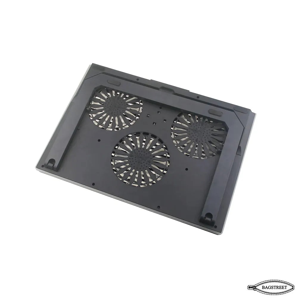 CP253 RGB Gaming Laptop Cooling Pad - Triple 14cm Silent Fans, Adjustable Height Stand & Ergonomic Design for 12-17.3 Inch Notebooks (USB Powered)