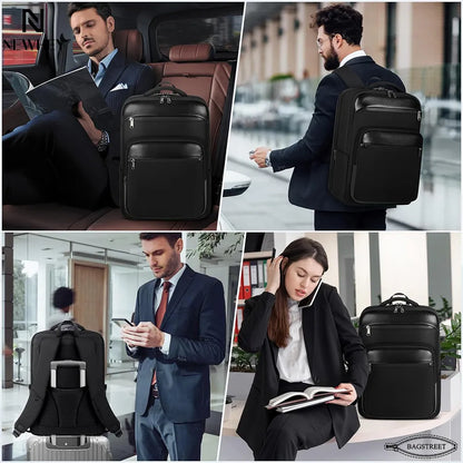 NEWHEY 15.6" Business Laptop Backpack – 40L, TSA Approved, USB-C
