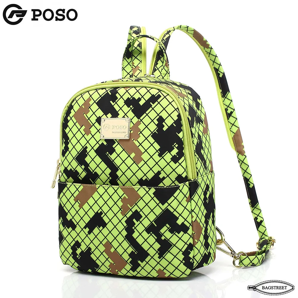Poso PS-301 Trendy Small Backpack for Girls
