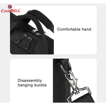 Coolbell CB-2120 15.6" Laptop Briefcase (Black)