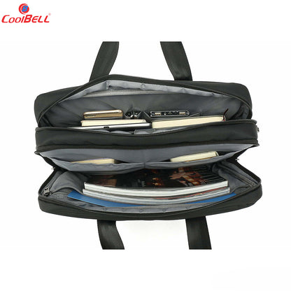 Coolbell CB-2071 15.6" Laptop Briefcase (Black)