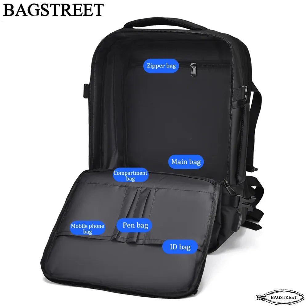 Multifunctional Laptop Backpack with USB Port