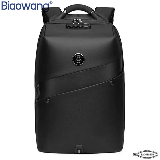 Biaowang 15.6″ Premium Quality Antitheft Waterproof Laptop Backpack with Charging and Headphone Ports – ZBP1058