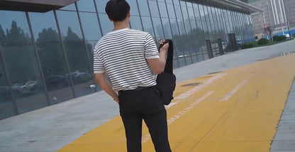 Fashion Sling Bag With Combination Lock, USB Charging Port, Water Proof, Anti Scratch Shoulder Bag, Crossbody Unisex Bag Chest Bag