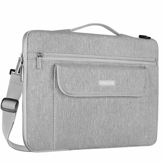 Mosiso Center handle Black Grey Bag